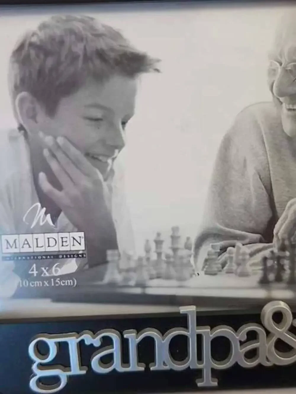 New Malden 'grandpa & me' 4x6 Photo Frame